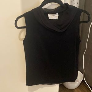 Black Brunello Cucinelli Saks Jandel top